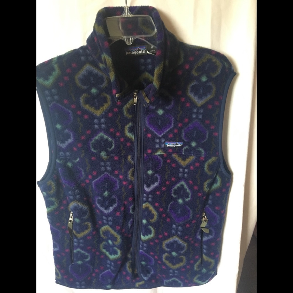 Patagonia fleece vest sz M